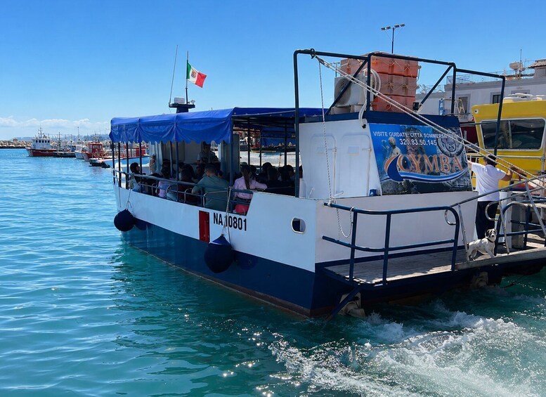 Sunken City of Baia: Tour on the Cymba boat (underwater vision) 1