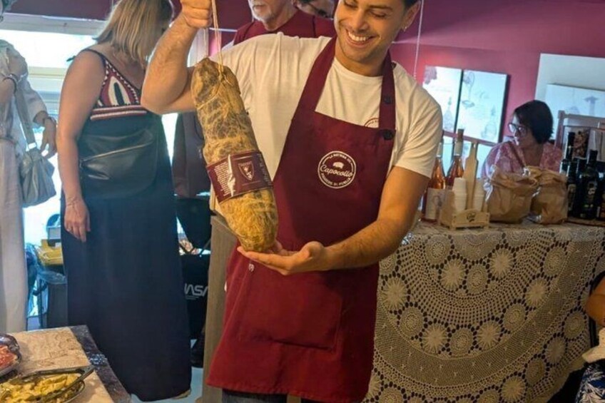 Martina Franca Tasting Capocollo Wine and Puglia Traditions 2