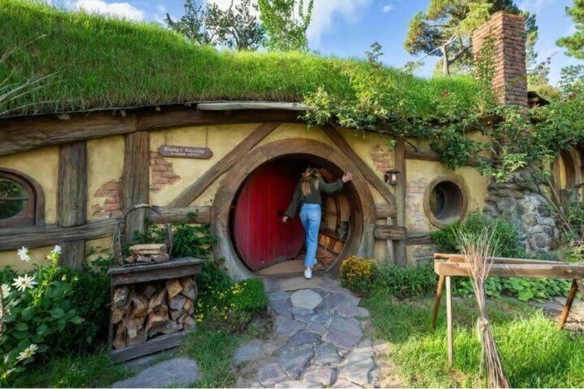 From Hamilton Hobbiton Waitomo Caves Small Group Tour 1