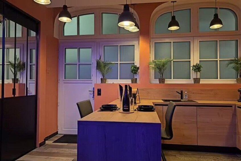 Private Spa and Jacuzzi Apartment and Infrared Sauna Arras Centre 4
