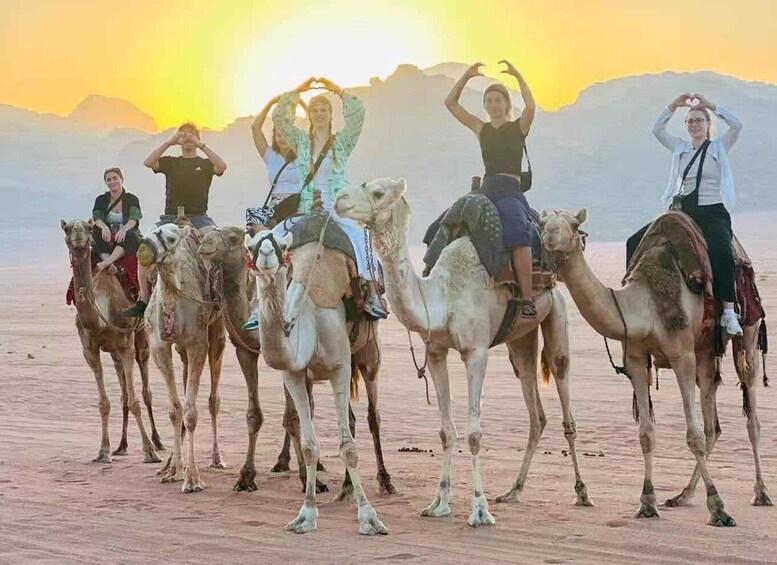 Picture 1 for Activity One Day Tour in Majestic Wadi Rum: Wadi Rum Jeep Adventure 5