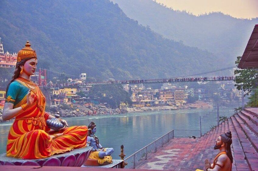 Outdoor Yoga Session in Rishikesh 2