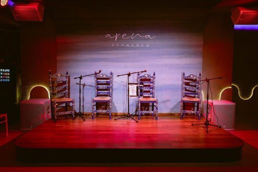 Live flamenco show at Arena Flamenco Almuñécar 2