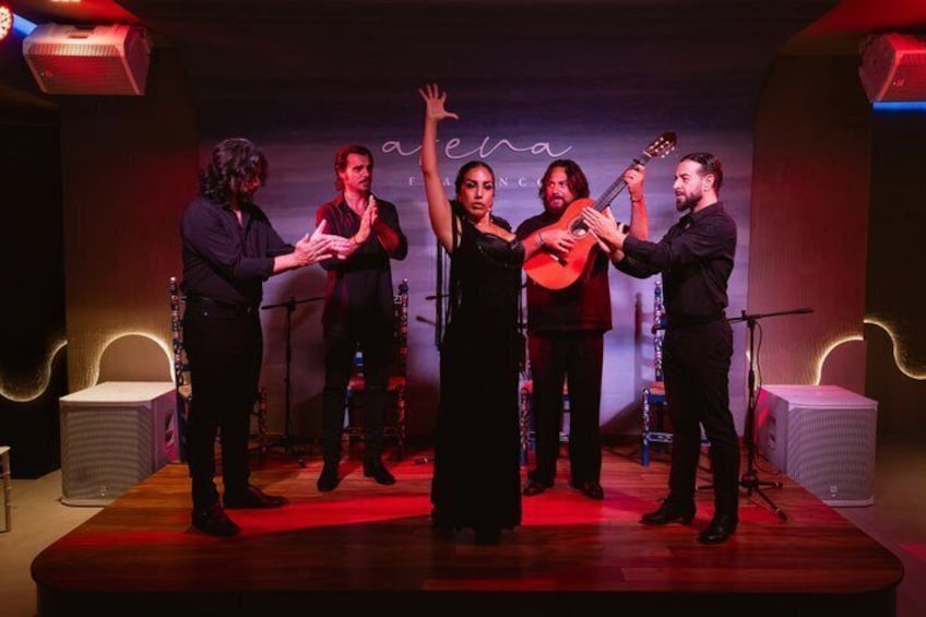 Live flamenco show at Arena Flamenco Almuñécar 1