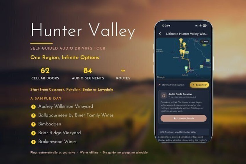 Hunter Valley Wine Self-Guided Tour 1
