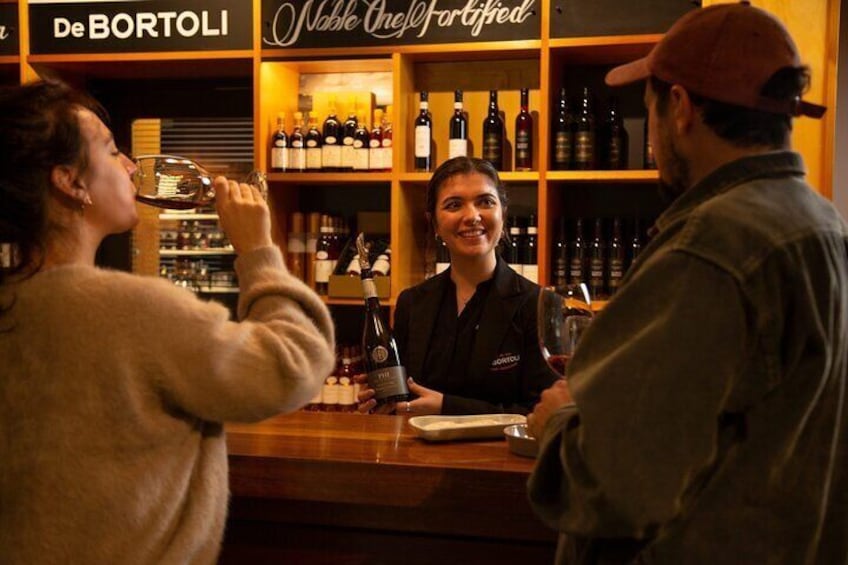 Wine tasting at De Bortoli Wines, Yarra Valley. 4