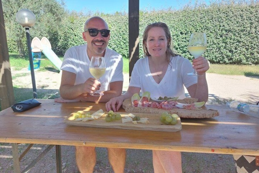 Aperitif among the olive trees 4