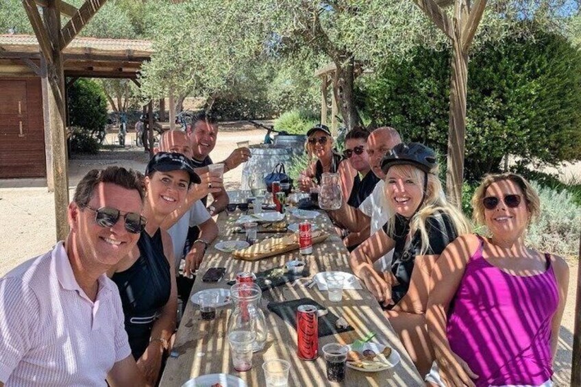 Aperitif among the olive trees 2