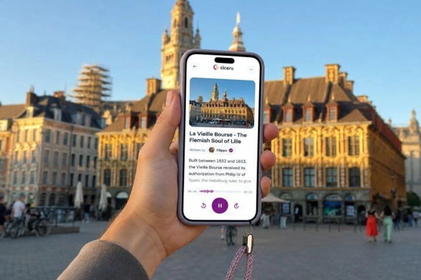 Lille Self Guided Walking Tour Landmarks with Audio and Quiz 1