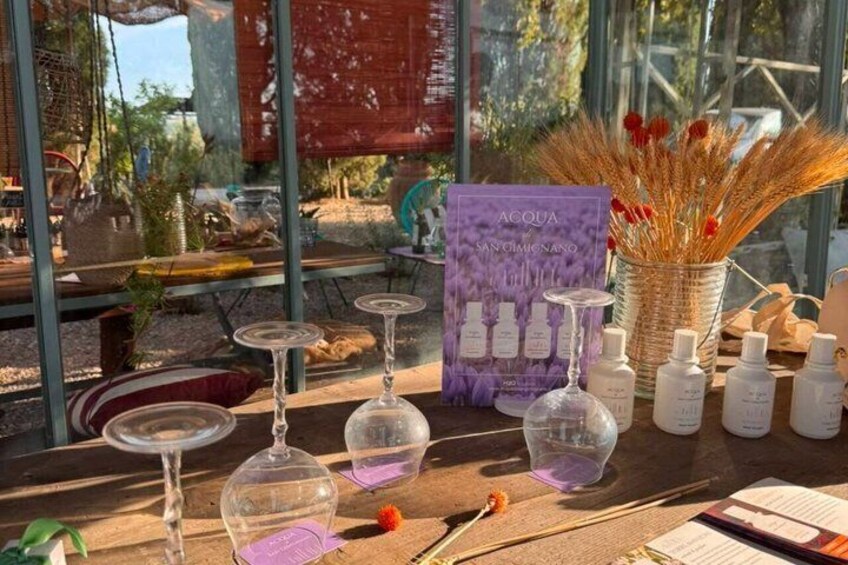 San Gimignano Private Olfactory Tasting 1
