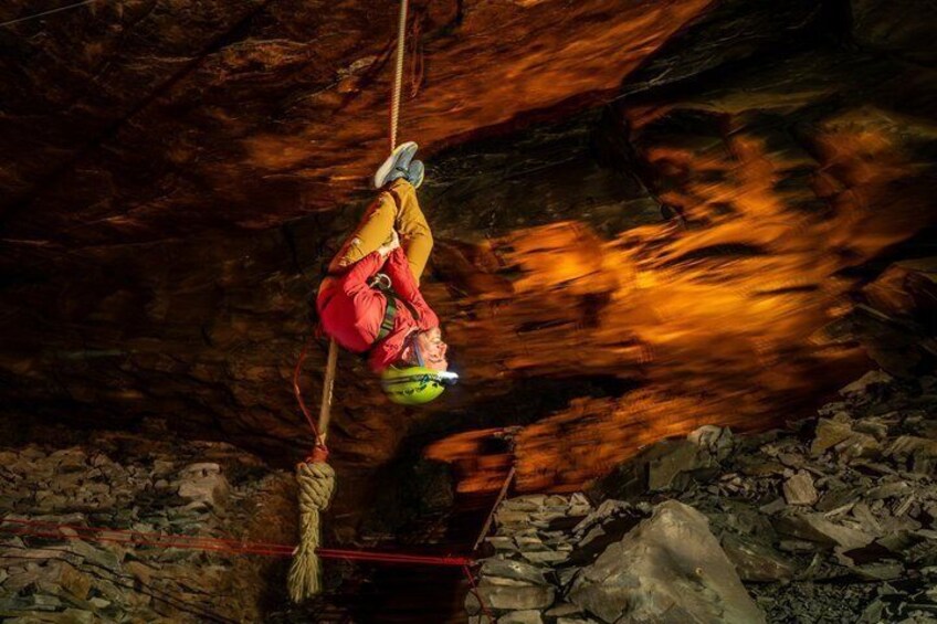Lake District Honister Slate Mine Climb the Mine 1
