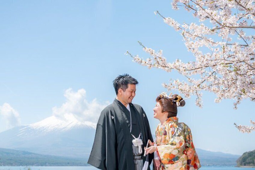 Kimono Rental and Dressing Experience in Fujiyoshida 2