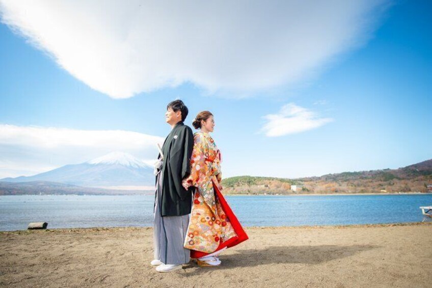 Kimono Rental and Dressing Experience in Fujiyoshida 5