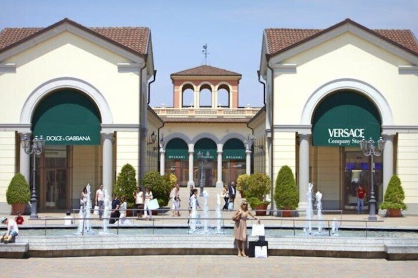 Serravalle Designer Outlet Shopping Round Trip Shuttle from Milan 5