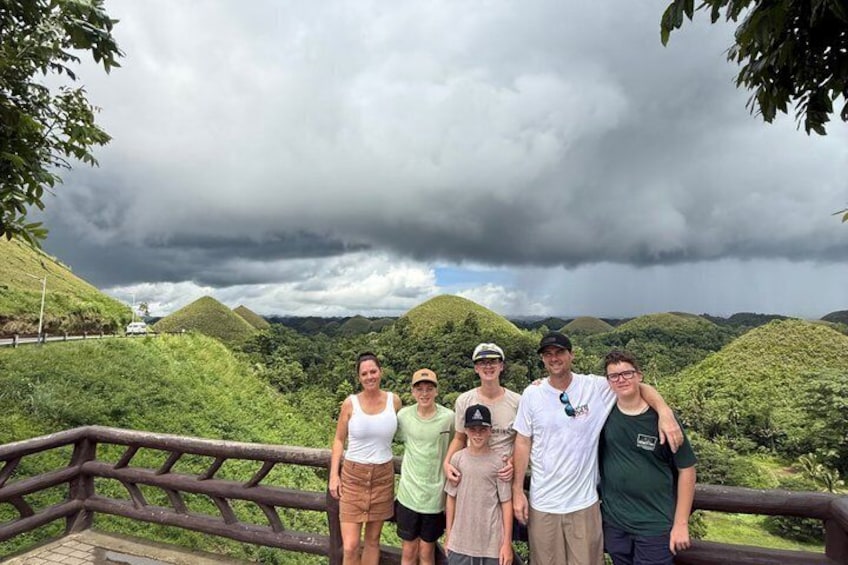 Bohol countryside tour with ATV in Chocolate hills 1