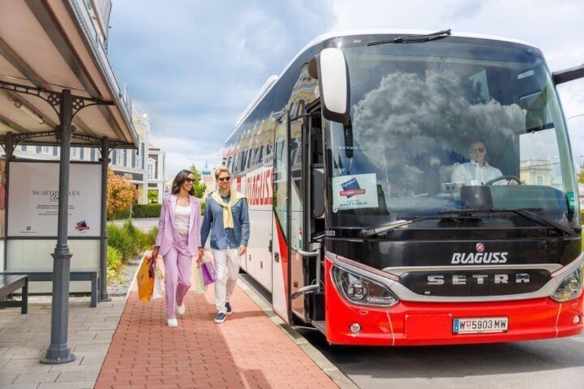 Shuttle Bus Package from Vienna to McArthurGlen Parndorf Outlet 1