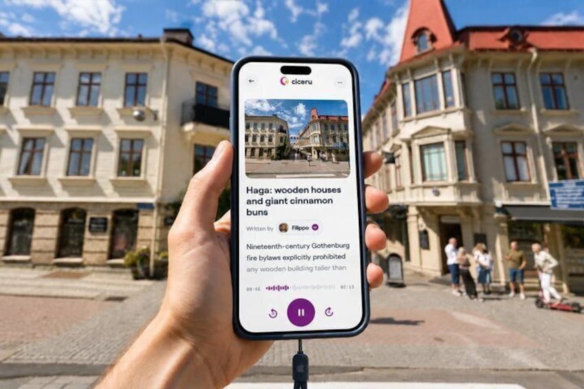 Gothenburg Self Guided Walking Tour Avenyn to Haga Audio Quiz 1