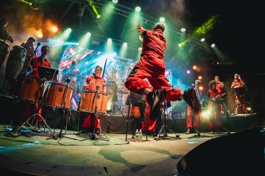 The Time Bomb Ticket Live Percussion Show 1