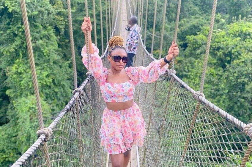 Cape Coast Castle, Elmina Castle & Kakum canopy walk guided Tour 3