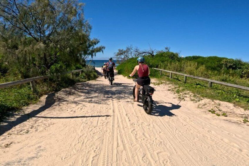 Self Guided Fat Bike Adventure on Noosa North Shore 2