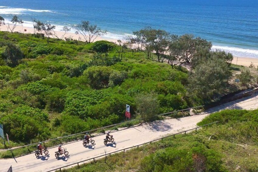 Self Guided Fat Bike Adventure on Noosa North Shore 1