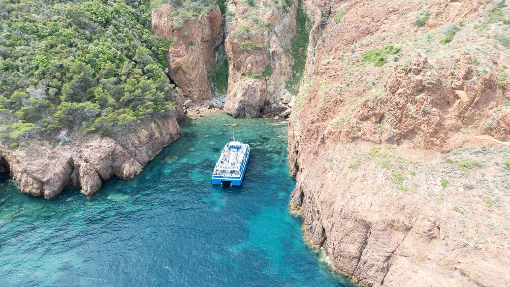 Picture 3 for Activity Saint-Raphaël: Coastal cruise tour to the Calanques de l'Esterel 3