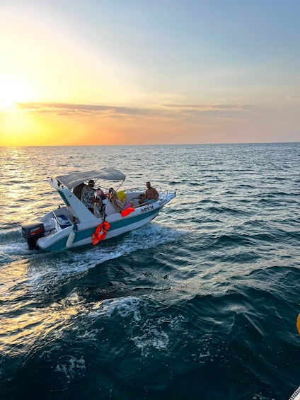 Picture 1 for Activity Djerba: Private Sunset Boat Cruise Tour with Swimming ✨ 2