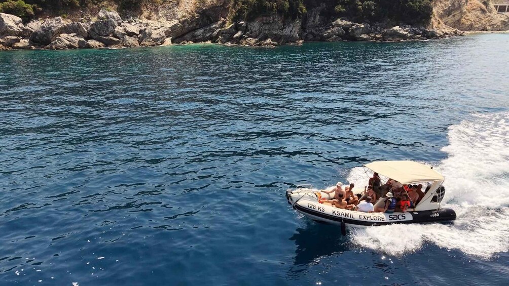 Picture 11 for Activity Ksamil: Pigeon Cave,3 Islands, Mirror Beach,(7 Destinations) 3