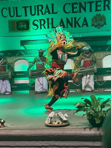 A cultural performance at the Cultural Center Sri Lanka. 4