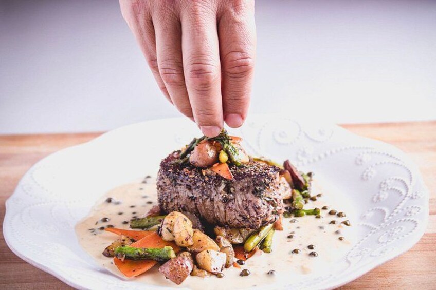Upscale Surf & Turf Class in Charlotte (Includes 4-Course Meal) 1