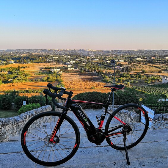 Riding to Alberobello and countryside with E-Bike 1