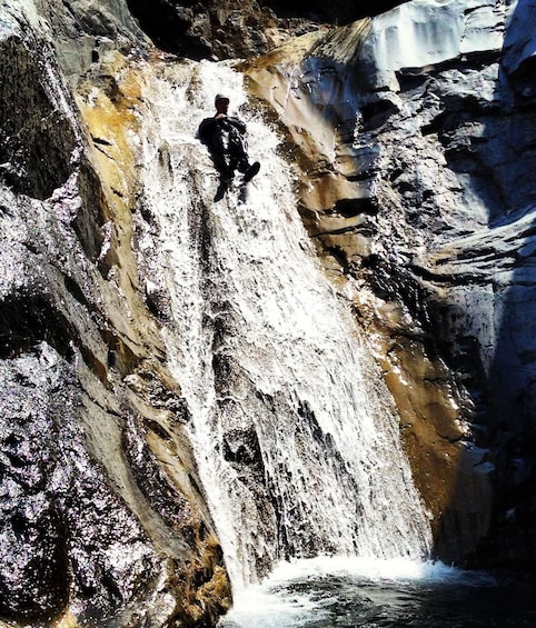 Picture 9 for Activity Reunion Island: Canyoning from Bras Rouge to Cilaos - Fun, Aquatic & Geological 3