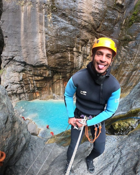 Picture 7 for Activity Reunion Island: Canyoning from Bras Rouge to Cilaos - Fun, Aquatic & Geological 2