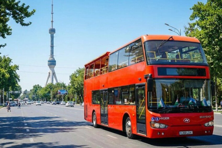Hop On Hop Off Double Decker Tashkent City Bus Tour 1