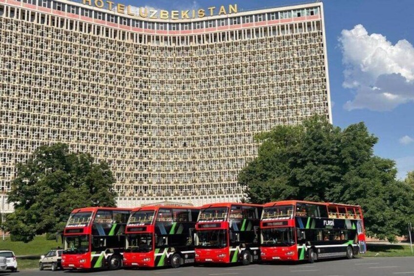Hop On Hop Off Double Decker Tashkent City Bus Tour 2