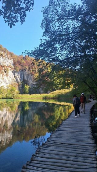 Picture 2 for Activity Plitvice Lakes Day Tour from Zadar with Boat & Train Ride 2