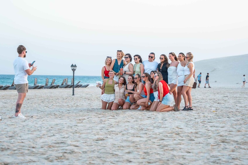 Doha: Full day Overnight & Day pass in Pvt Desert Beach Camp 1