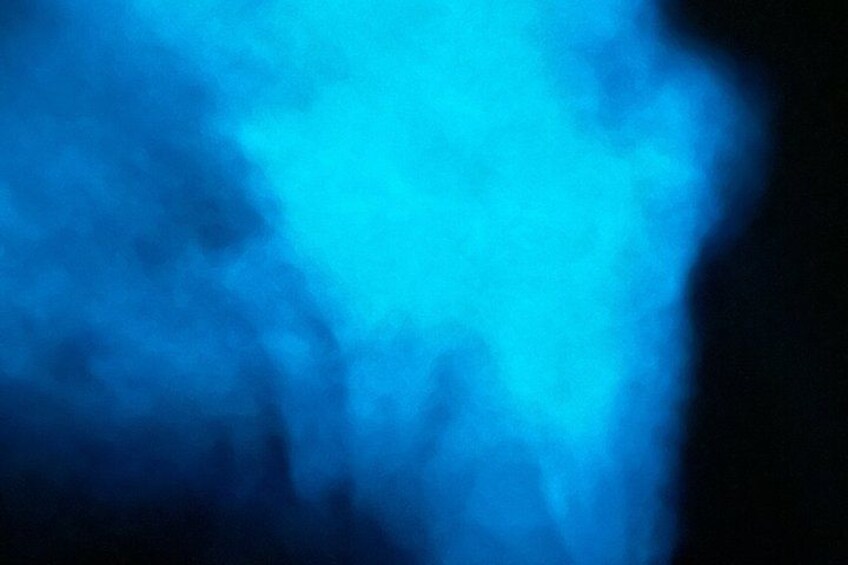 A blue abstract pattern. 5