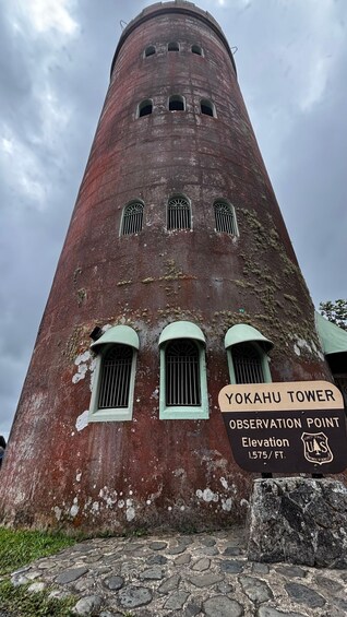 Yokahu Turm, ein Aussichtspunkt mit einer Höhe von 1.575 Fuß. 3