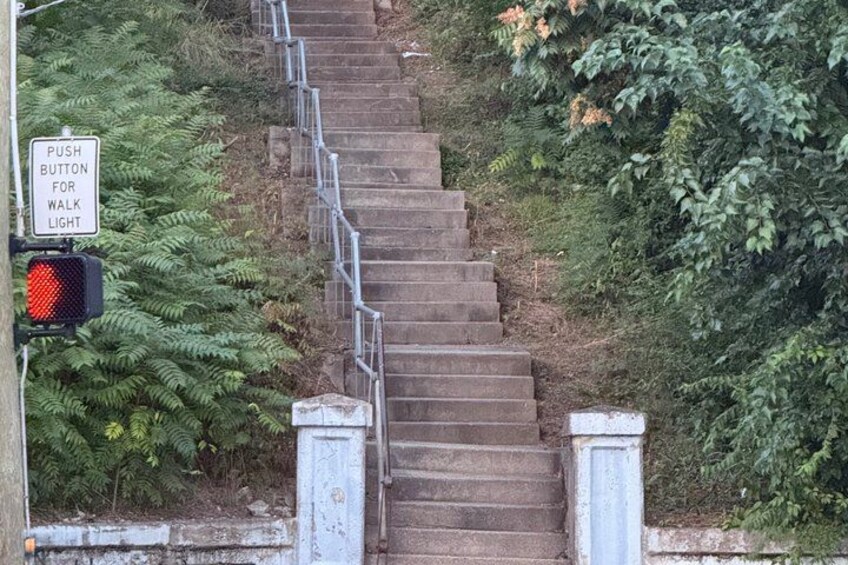Walking Tour of City Steps in Cincinnati's Historic Neighborhood 4