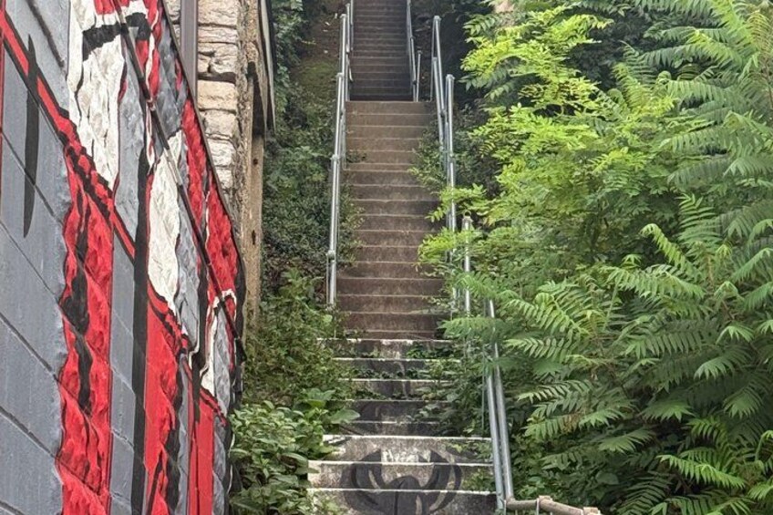 Walking Tour of City Steps in Cincinnati's Historic Neighborhood 3