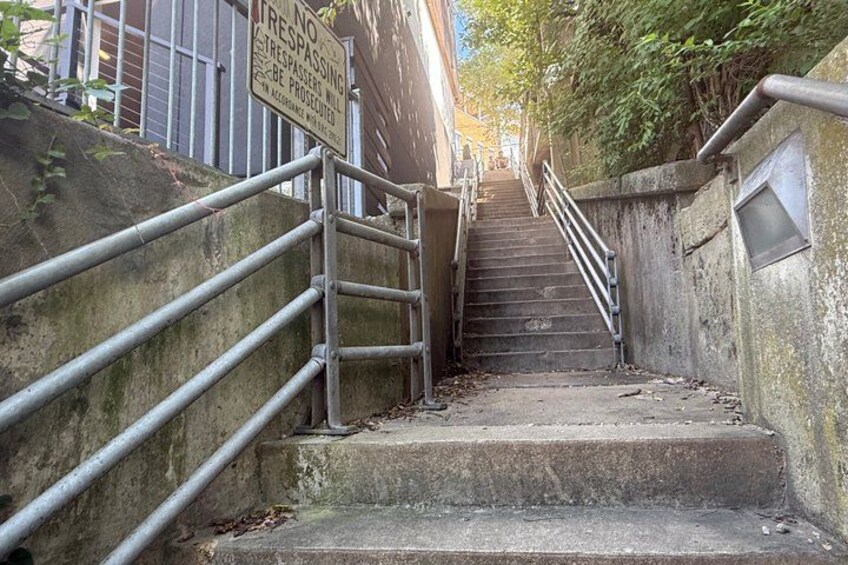 Walking Tour of City Steps in Cincinnati's Historic Neighborhood 5
