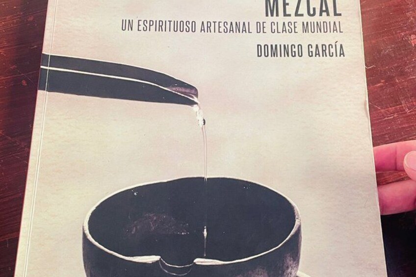 A book cover with a title and author's name. 5