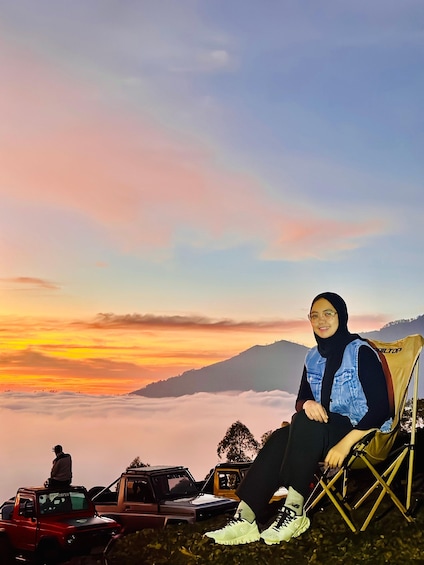 Picture 6 for Activity Bali: Mount Batur Sunrise Jeep and Hot Spring with Breakfast 3
