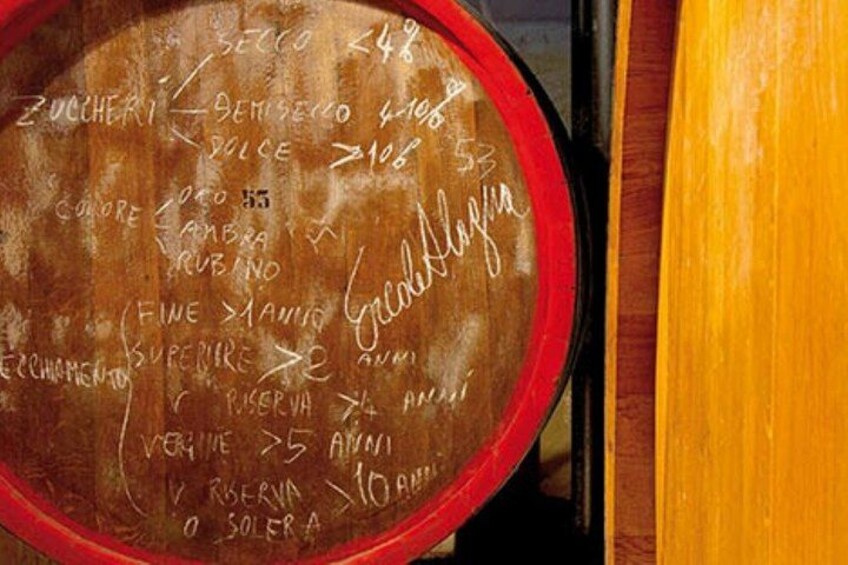 A chalkboard with handwritten notes, including names and numbers. 5