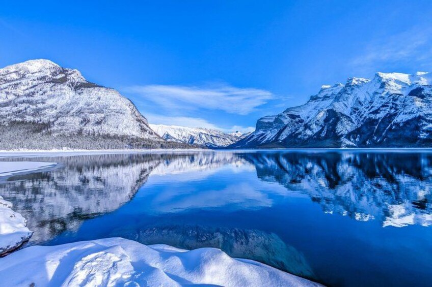 Private Tour of Abraham Lake Ice Bubbles and Icefields Parkway 2