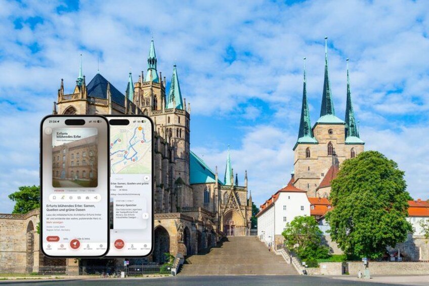 Self-guided podcast tour: Erfurt's blooming heritage 1