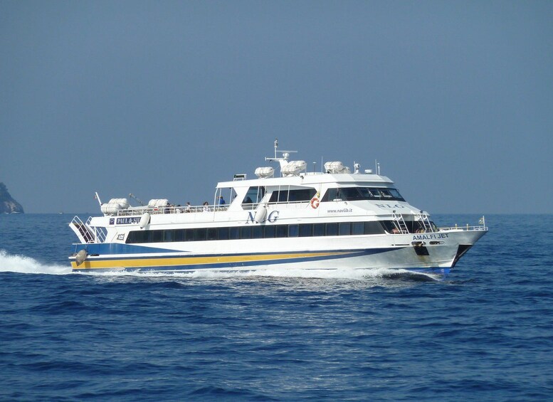 Salerno: Capri and Amalfi Coast Day Cruise with Free Time on the Island 1