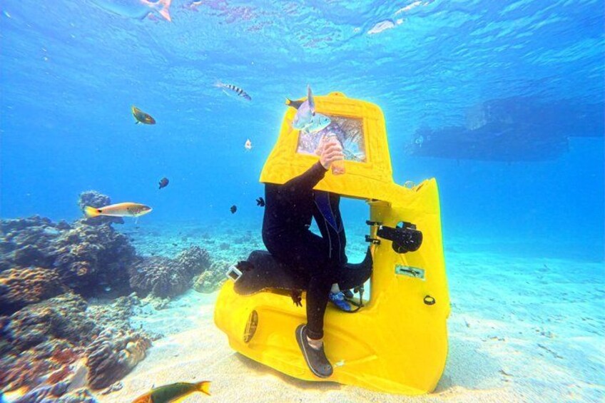 Underwater Diving Scooter Experience in Japan 1