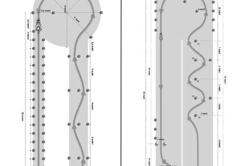 A detailed architectural drawing of a curved structure with measurements and annotations. 2